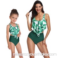 Zhongkeyi Baby Girls Bikini Swimsuit Set Family Matching Mother Girl Swimwear Green B07QCHR5YR